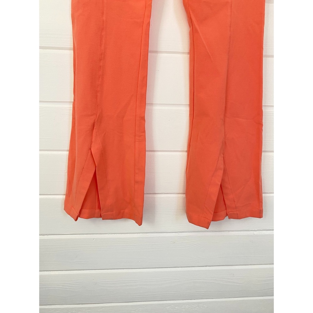 Free people coral real deal flare slit pants - Picture 6 of 9